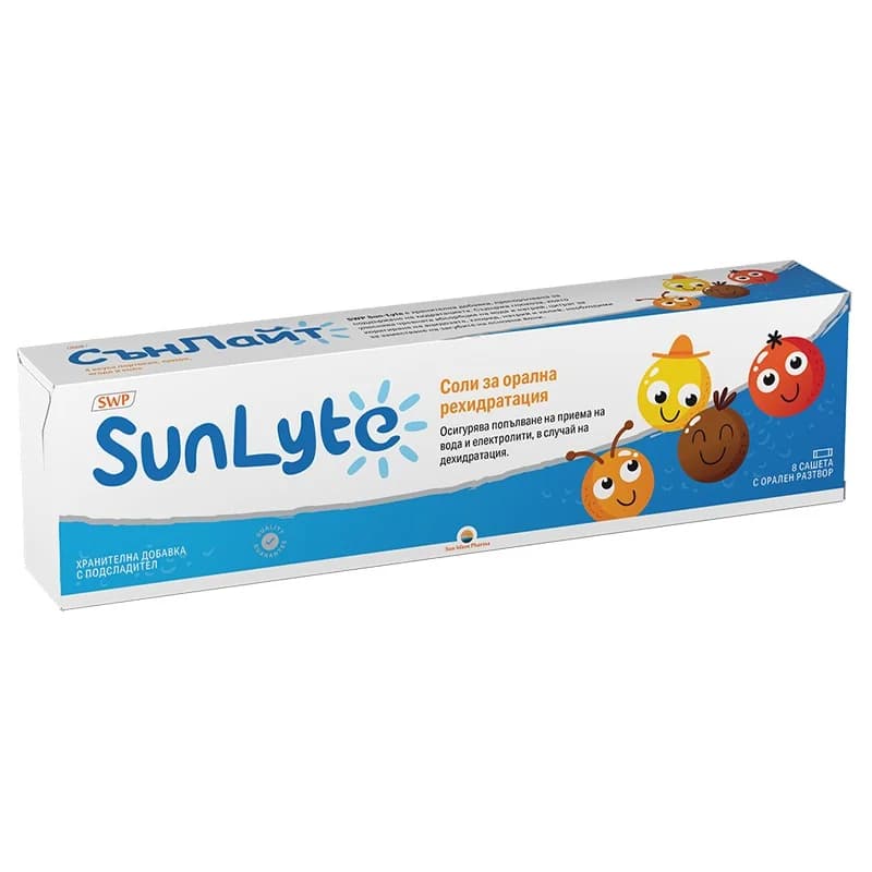 sun wave pharma SUN WAVE PHARMA Сън Лайт Соли За Рехидратация Сашети Х8 1 бр, cheap.bg