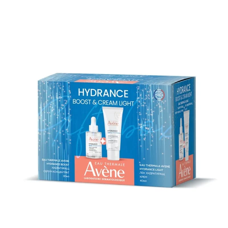 avene AVENE Комплект Hydrance Лек Хидратиращ Крем 40мл + Hydrance Boost Серум Концентрат 30мл 1 бр, cheap.bg