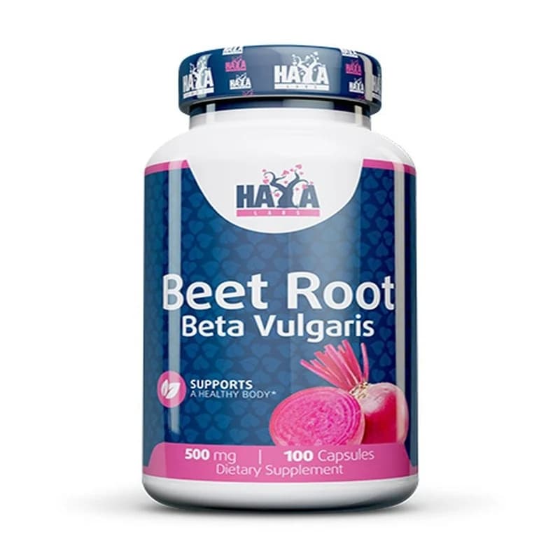 HAYA LABS Червено Цвекло 500 Mg X100 Капсули 1 бр, eBag