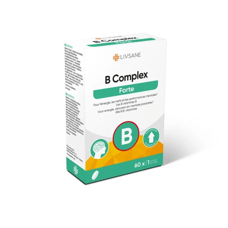 livsane LIVSANE Витамин В Комплекс 60 Таблетки 1 бр, cheap.bg