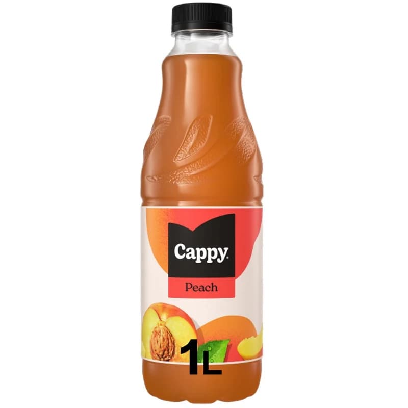 kapi Капи Плодова напитка Cappy Праскова 40% 1 л, cheap.bg