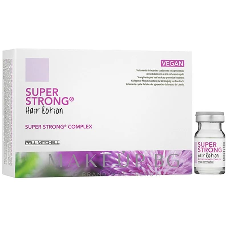 paul mitchell Paul Mitchell Ампули Против Косопад Super Strong Hair Lotion за Силно Изтощени Коси 12 x 6 мл, cheap.bg