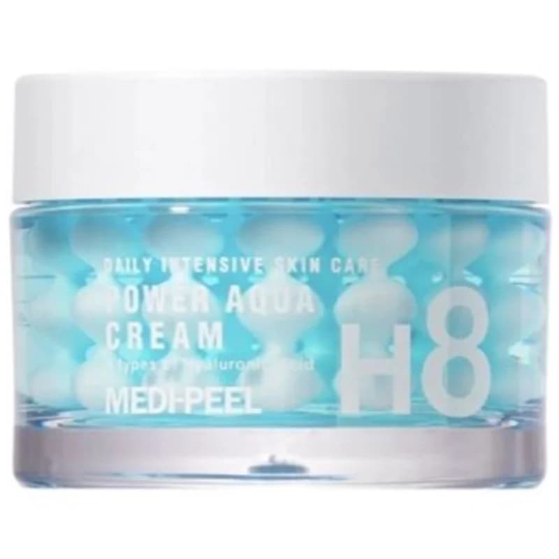 Medipeel Крем за Лице Medi-Peel Power Aqua Cream с 8 Вида Хиалуронова Киселина, Ниацинамид, Пантенол и Пептид 50 г, eBag