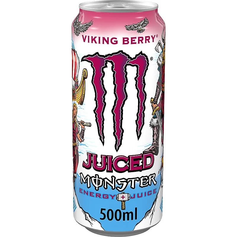 Монстър Енергийна Напитка Monster Viking Berry 500 мл, eBag