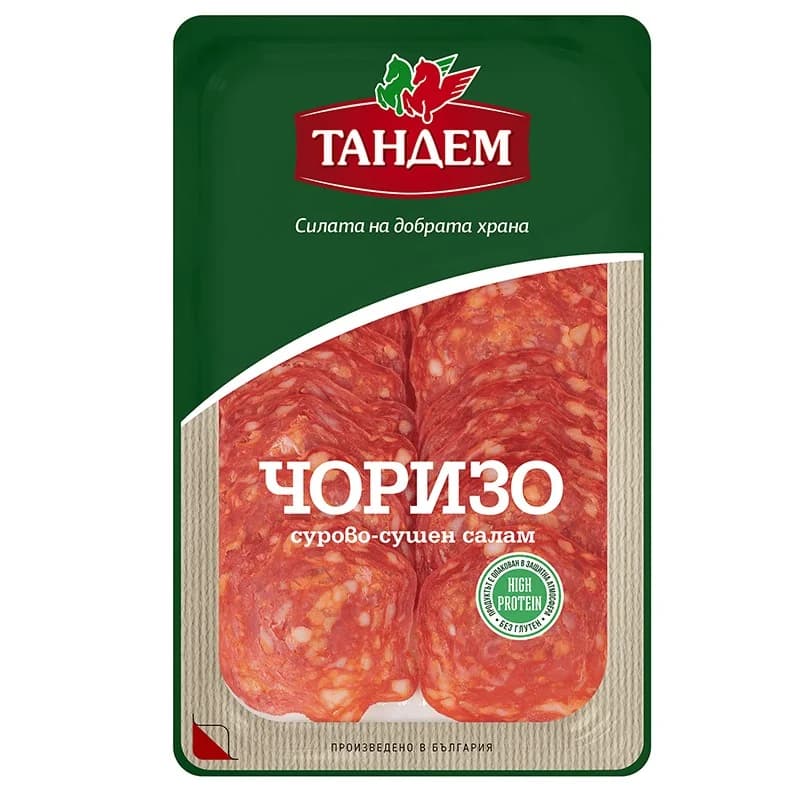 tandem Тандем Салам Чоризо Сурово Сушен Слайс 100 г, cheap.bg