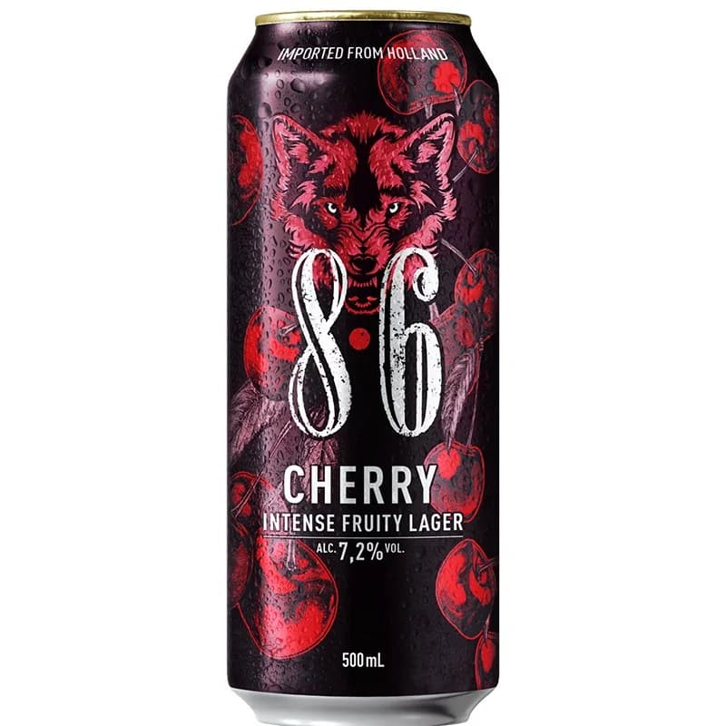 8.6 8.6 Бира Cherry 7,2% Кен 500 мл, cheap.bg