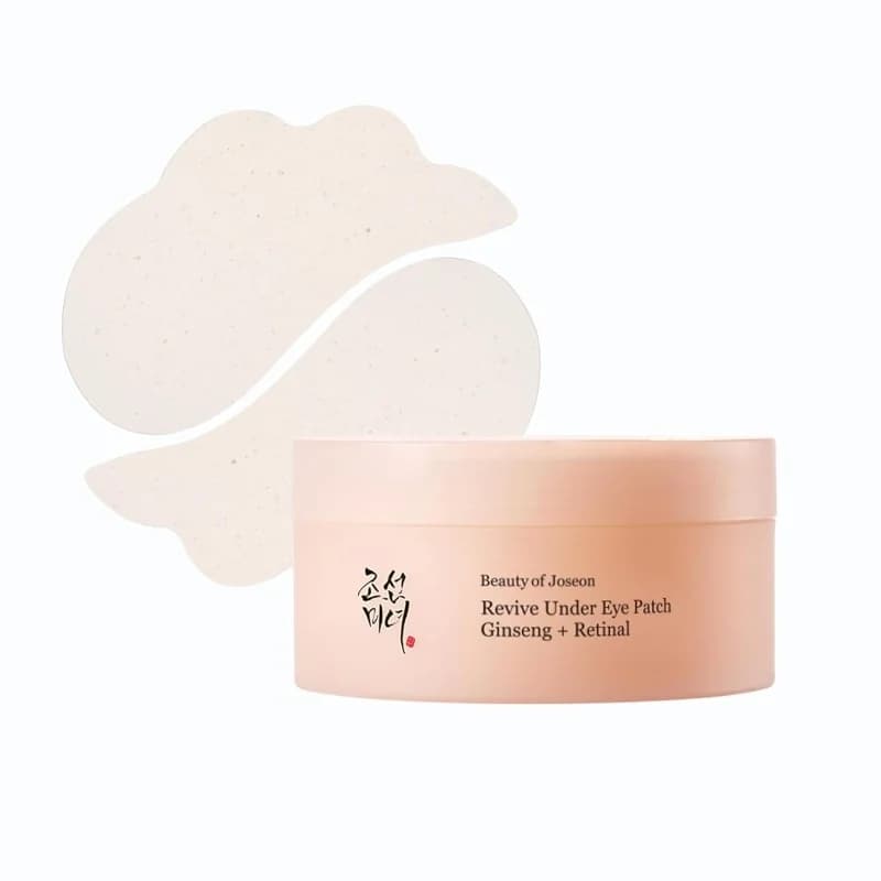 beauty of joseon Beauty of Joseon Хидратиращи Пачове за Околоочен Контур Revive Under Eye Patches с Ретинол, Колаген и Женшен 60 бр., cheap.bg