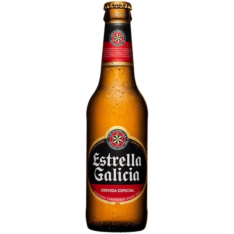 Естрела Галиция Бира Estrella Galicia Especial Lager 5,5% Бутилка 330 мл, eBag
