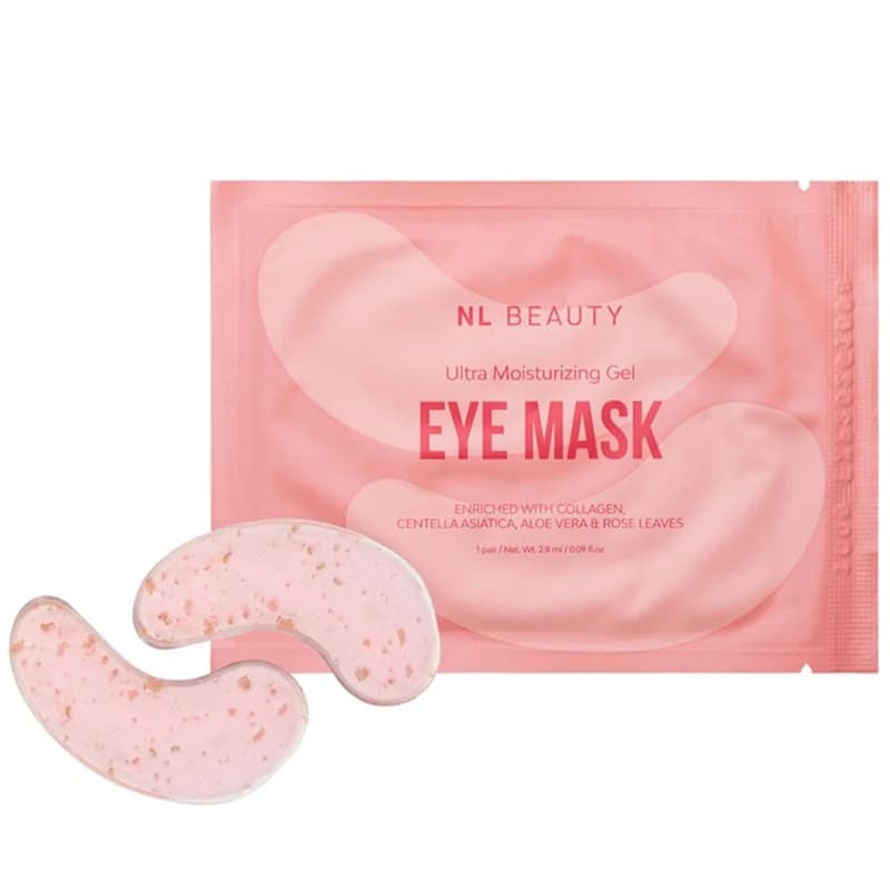 nl beauty NL Beauty Хидратираща Гел Маска за Очи с 4 Активни Съставки 1 бр., cheap.bg