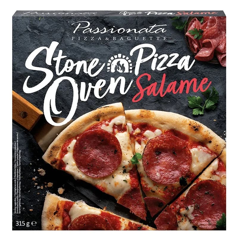 pasionata Пасионата Пица Passionata Stone Oven Салами 315 г, cheap.bg