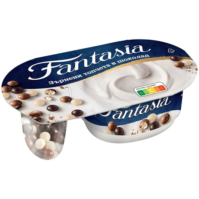 danone Danone Десерт Fantasia Шоколадови Топчета 100 г, eBag