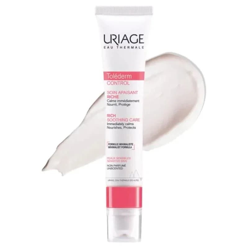 uriage URIAGE Tolederm Богат Успокояващ Крем 40 Мл 1 бр, cheap.bg