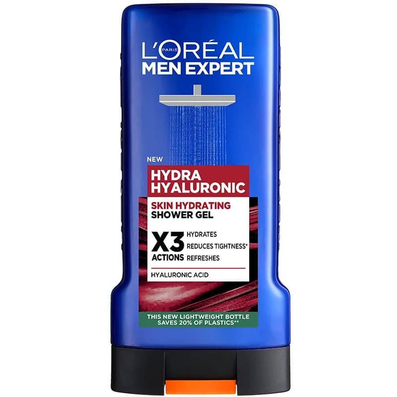 loreal Лореал Душ Гел L'Oréal Men Expert Hyaluronic 300 мл, cheap.bg