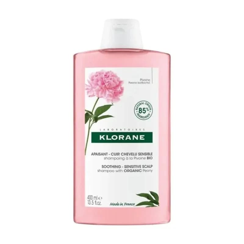 klorane KLORANE Шампоан С Органичен Божур За Чувствителен Скалп 400ml 1 бр, cheap.bg