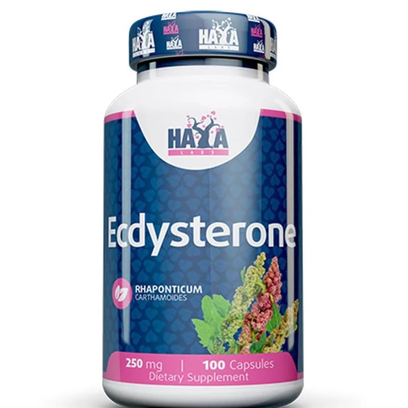 haya labs HAYA LABS Ecdysterone (екдистерон) 250мг., Капсули Х 100, 1 бр, cheap.bg