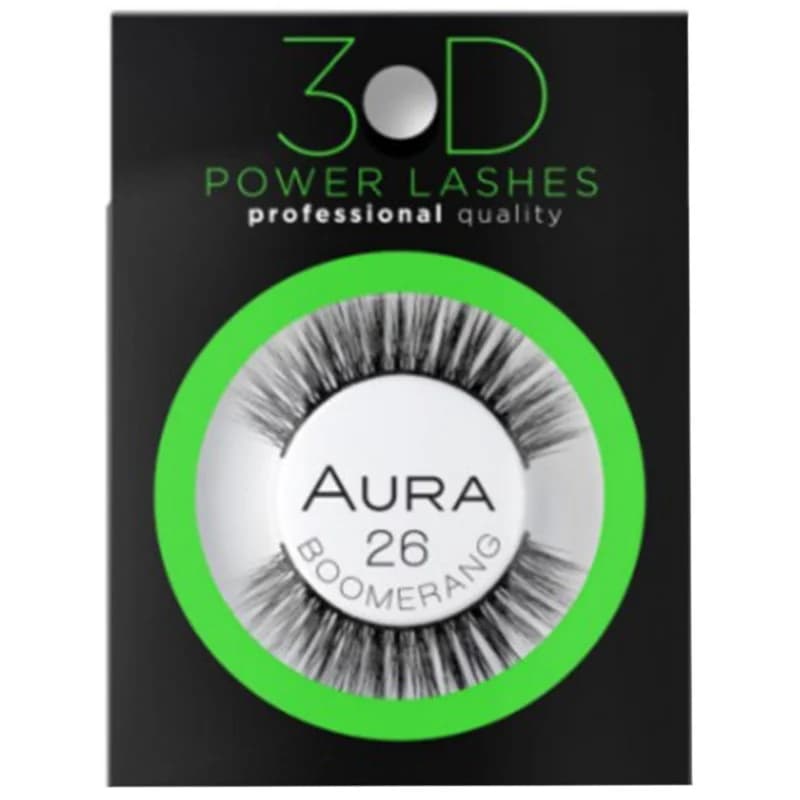 aura Aura Мигли с 3D Ефект No 026 Boomerang 1 бр., cheap.bg