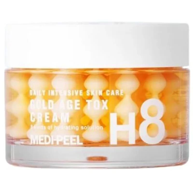 medipeel Medipeel Крем за Лице Medi-Peel Gold Age Tox Cream с 4 Вида Серамиди, 7 Пептиди, Сквалан, Ниацинамид и Аденозин 50 г, cheap.bg
