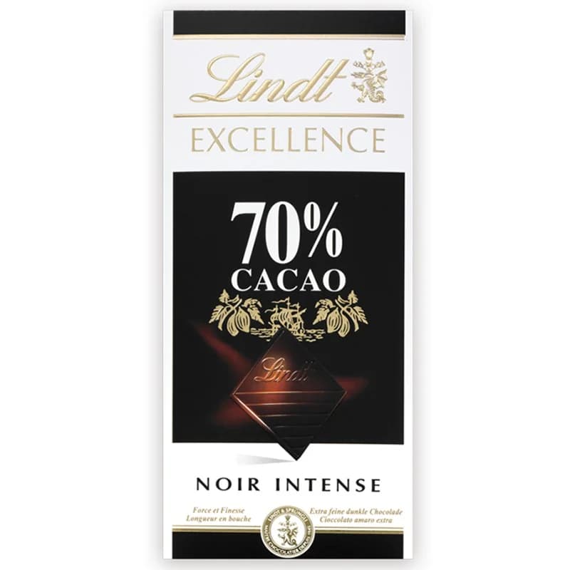 lind Линд Черен Шоколад Lindt Excellence Dark 70% 100 г, eBag
