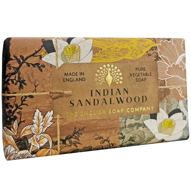 the english soap company The English Soap Company Луксозен Растителен Сапун Сандалово Дърво Юбилеен 190 г, cheap.bg