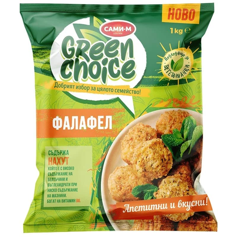 Грийн чойс Фалафел Green Choice 1 кг, eBag