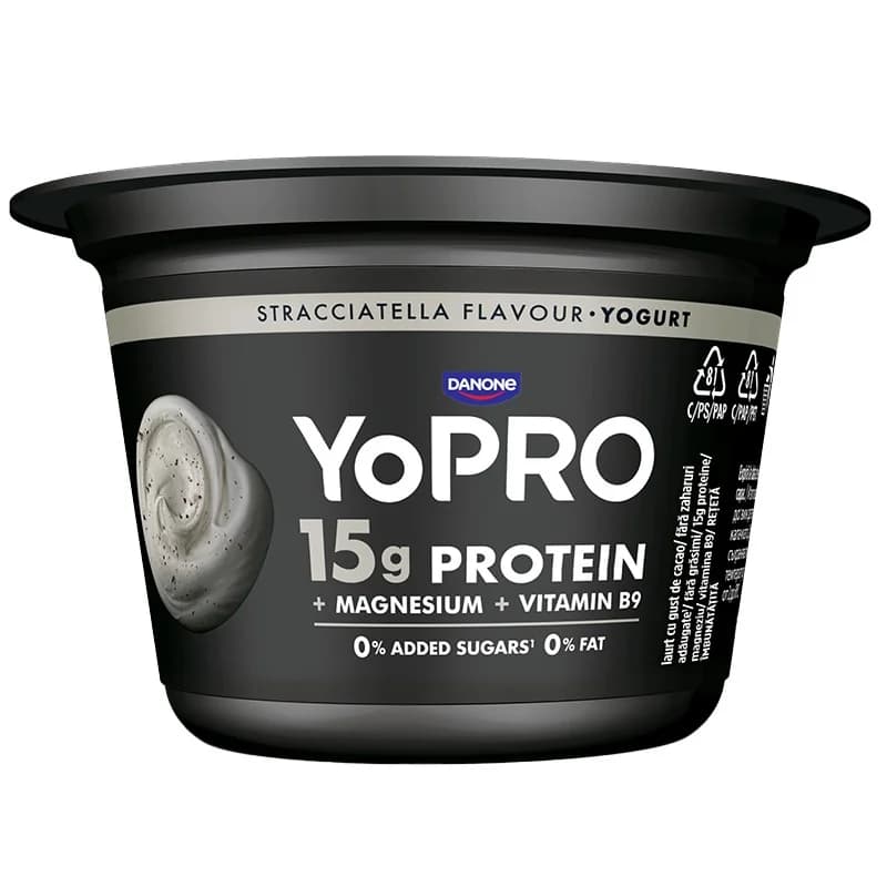 yopro ЙоПРО Протеинов Млечнокисел Продукт Danone Страчатела 160 г, cheap.bg