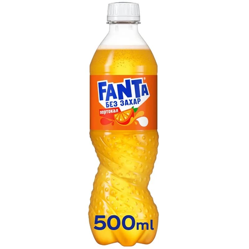 fanta Фанта Портокал 4% без Захар 500 мл, cheap.bg