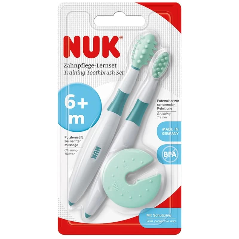 nuk Нук Чесалка за Зъби 6м+ 2 бр., cheap.bg