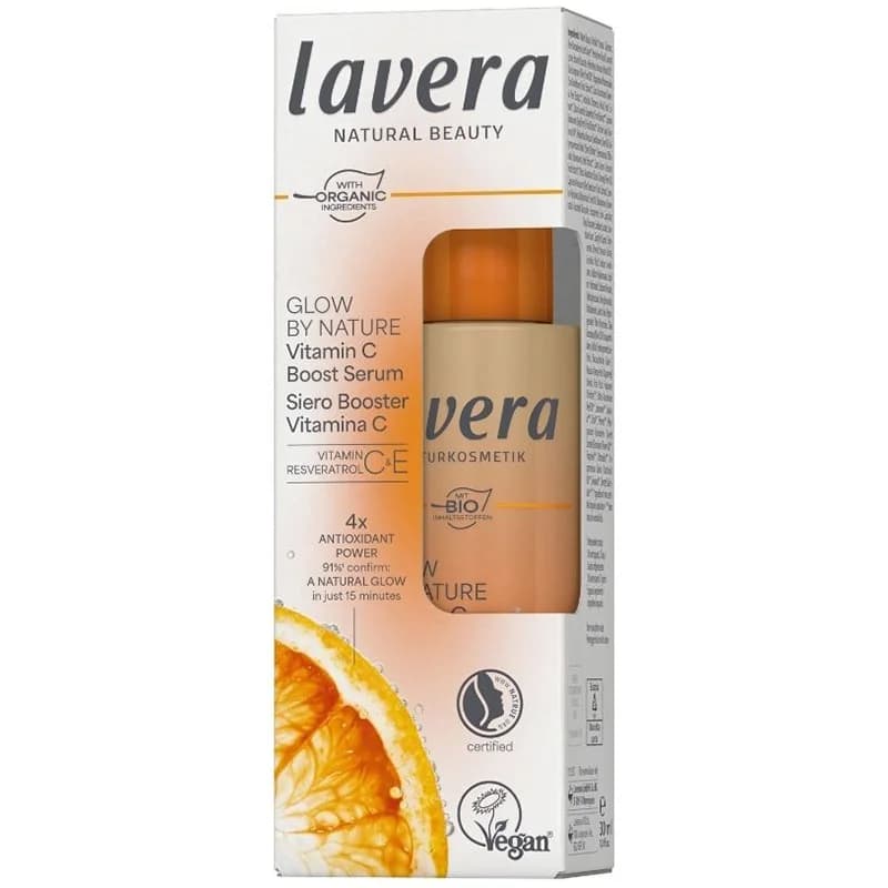 lavera naturkosmetik lavera NATURKOSMETIK Натурален Серум-Бустер Glow by Nature Витамин С 30 мл, cheap.bg