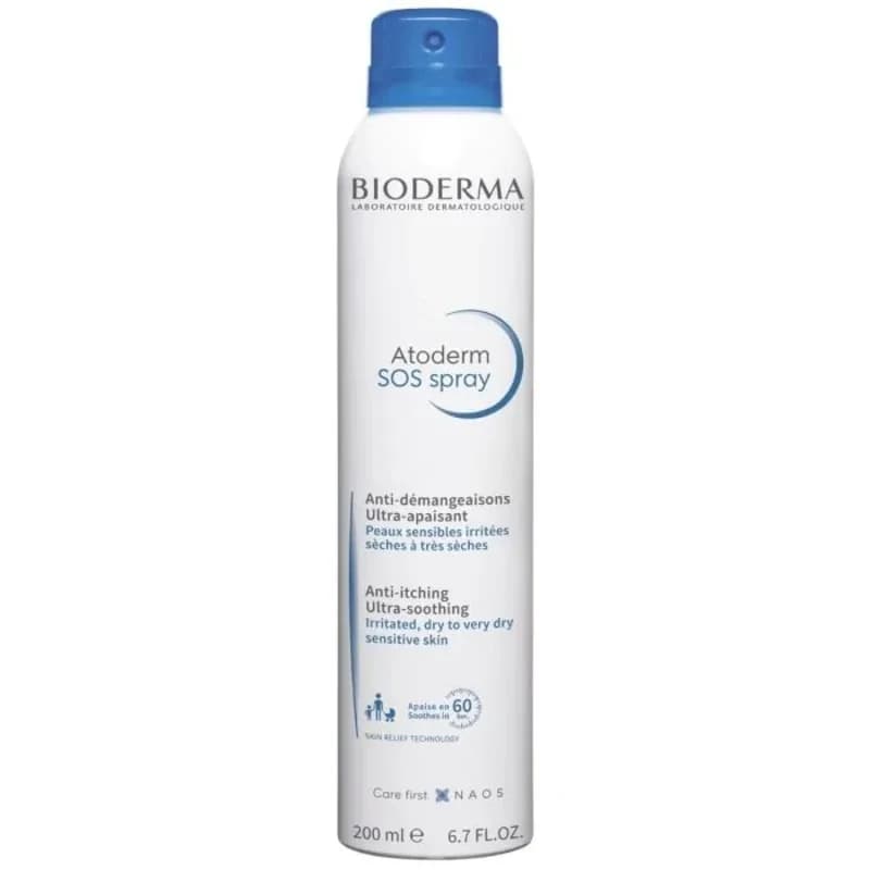 bioderma BIODERMA Atoderm Sos Спрей 200мл 1 бр, cheap.bg