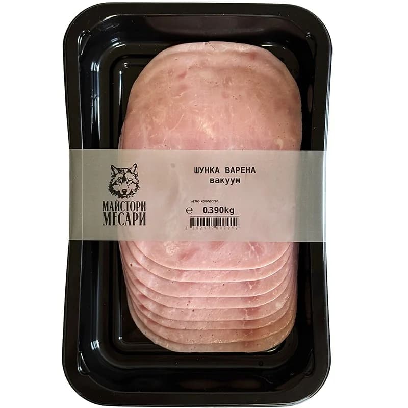maystori mesari Майстори Месари Шунка Слайс Варена ~ 390 г / бр, cheap.bg