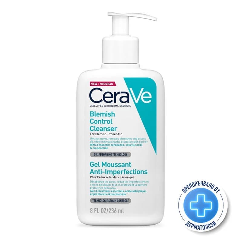 CERAVE Почистващ Гел За Кожа, Склонна Към Несъвършенства 236мл 784054 1 бр, eBag