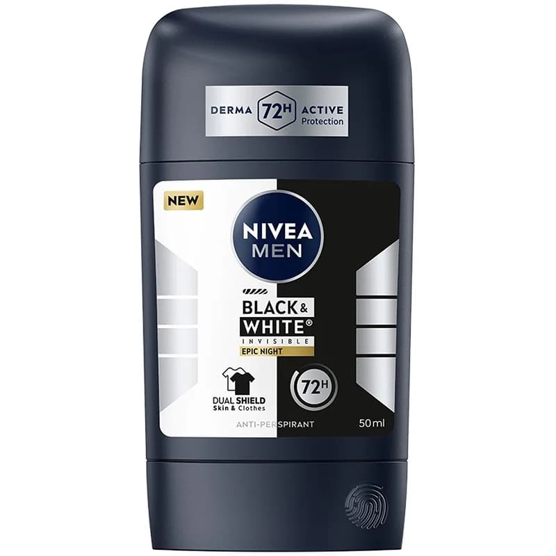 nivea Нивеа Део Стик Men Invisible on Black & White Epic Night 50 мл, cheap.bg