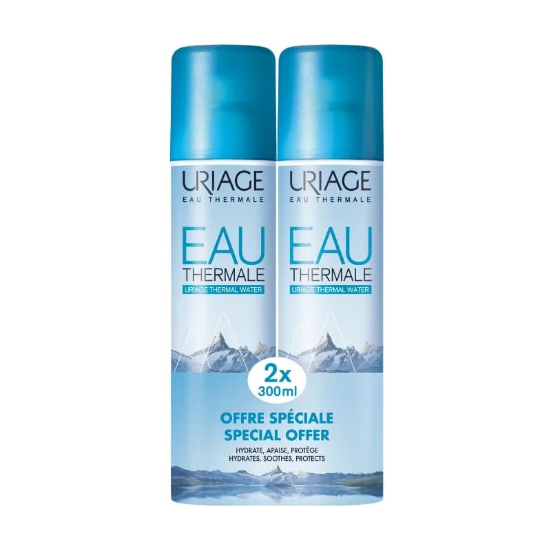 uriage URIAGE Термална Вода 2 Х 300 Мл 1 бр, cheap.bg