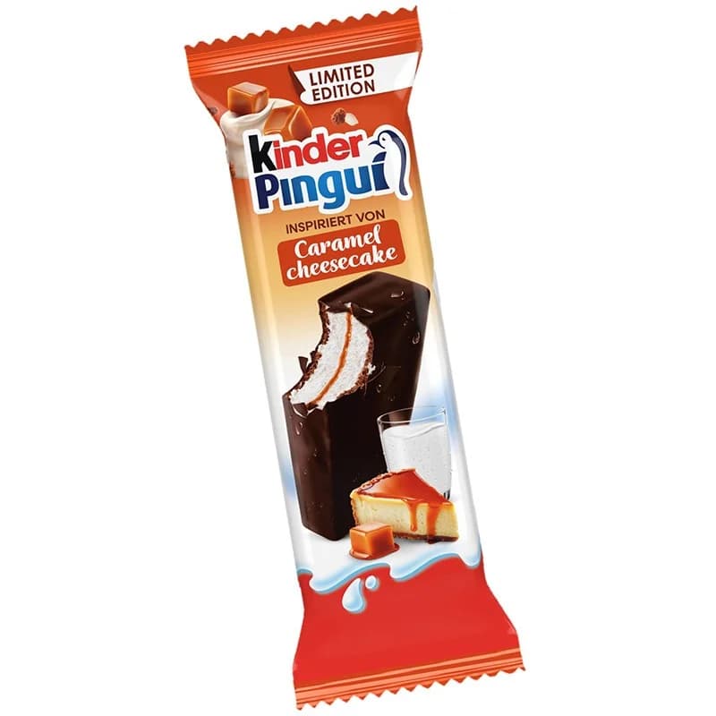 kinder Киндер Десерт Pingui Чийзкейк Карамел 30 г, cheap.bg