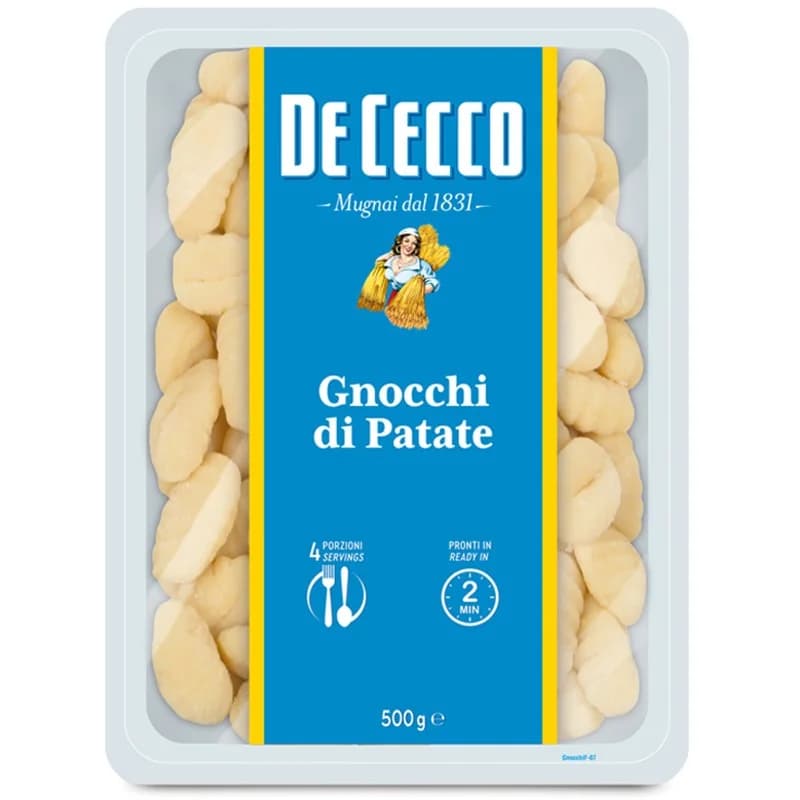 Де Чеко Картофени Ньоки Кнедли De Cecco 500 г, eBag