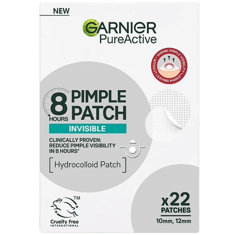 garnier Гарниер Пластири Против Пъпки Pure Active 22 бр., eBag