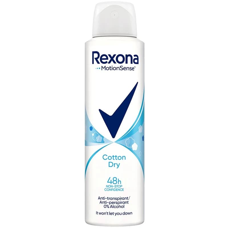 reksona Рексона Део Спрей Rexona Cotton Dry 150 мл, cheap.bg