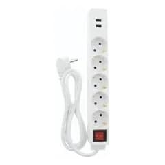 hama HAMA Разклонител 137350/223188 РАЗКЛ. USB3.4A,5 ГН.,1.4М,Б, Техномаркет