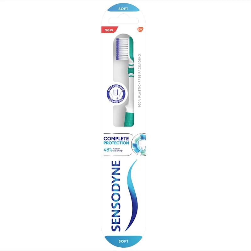 Сенсодин Четка за Зъби Sensodyne Complete Protection Soft 1 бр., eBag