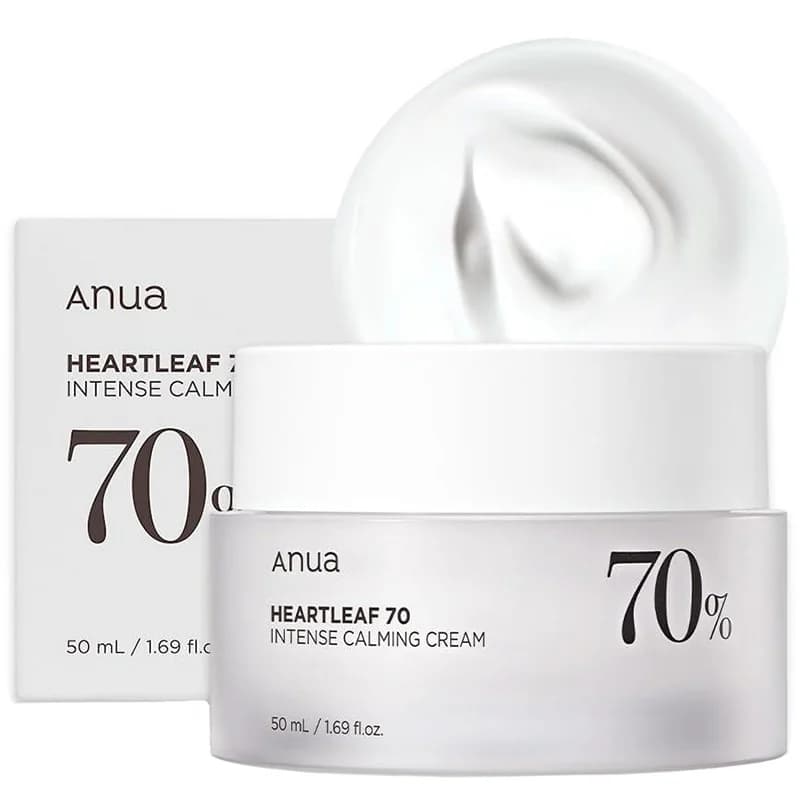 anua Anua Успокояващ Крем Heartleaf 70% Intense Calming Cream за Чувствителна Кожа 50 мл, cheap.bg