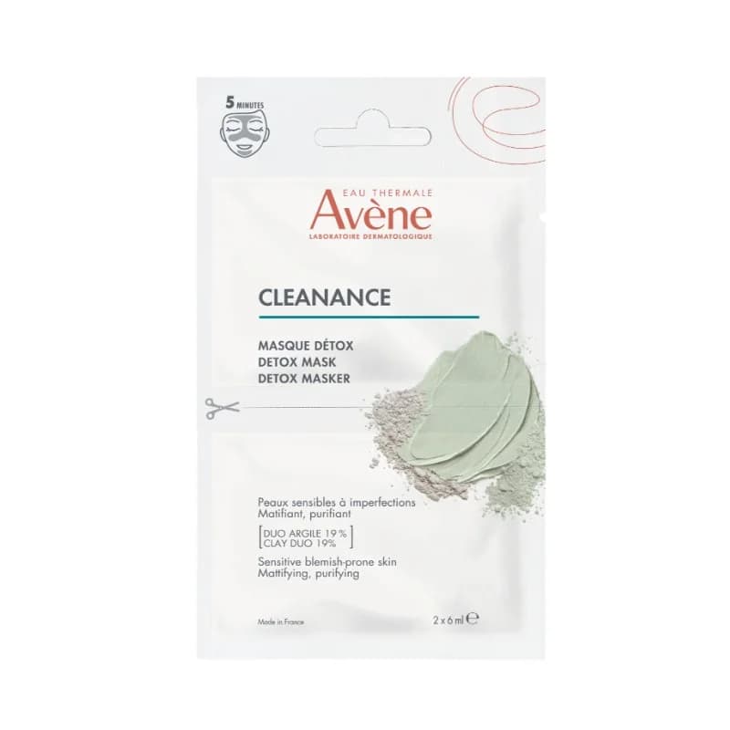 avene AVENE Cleanance Детоксикираща Маска-ексфолиант 12мл 1 бр., cheap.bg