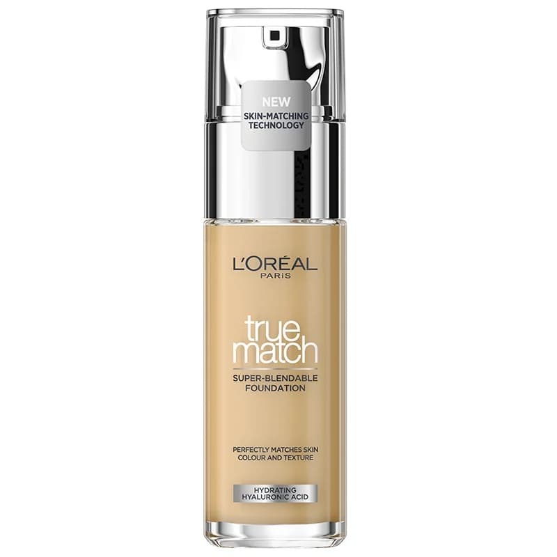 Лореал Течен Фон дьо Тен L'Oreal True Match 3.D/3.W Warm Undertone 1 бр., eBag