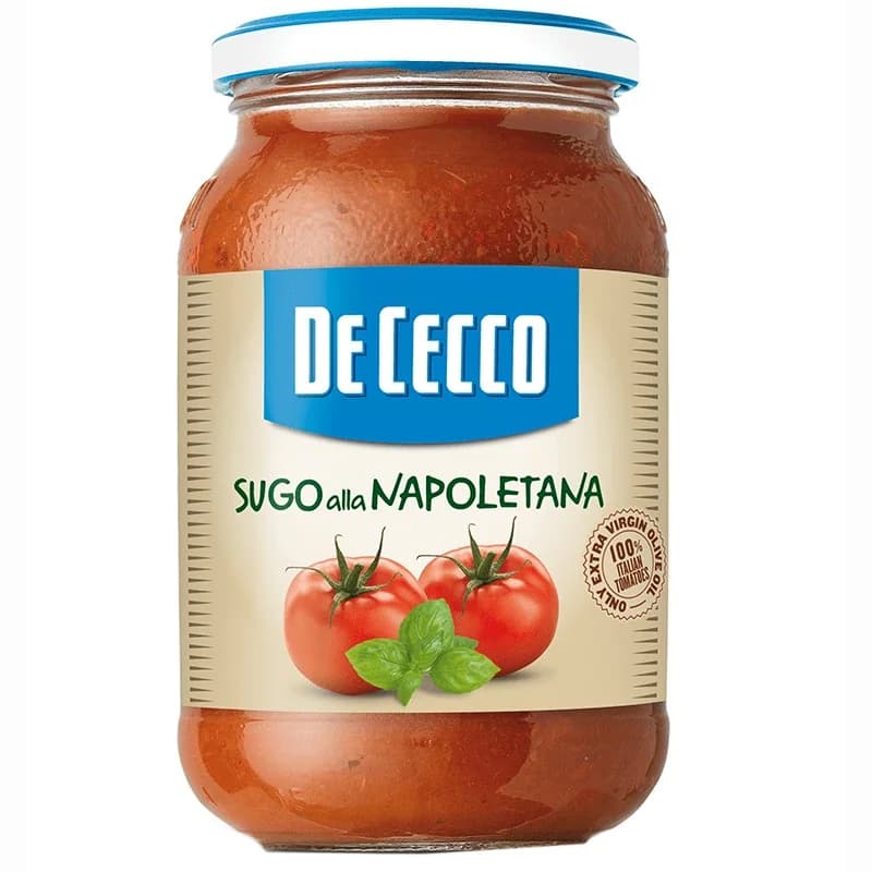de cheko Де Чеко Сос De Cecco Нeаполитана с Босилек 400 г, cheap.bg