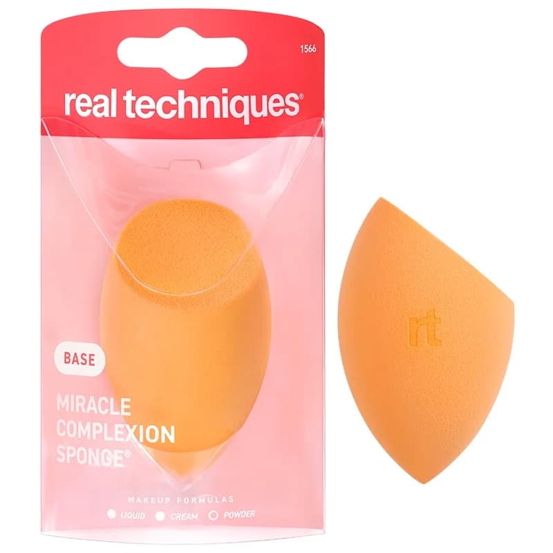 Real Techniques Спондж за Фон дьо Тен Miracle Complexion Sponge 1 бр., eBag