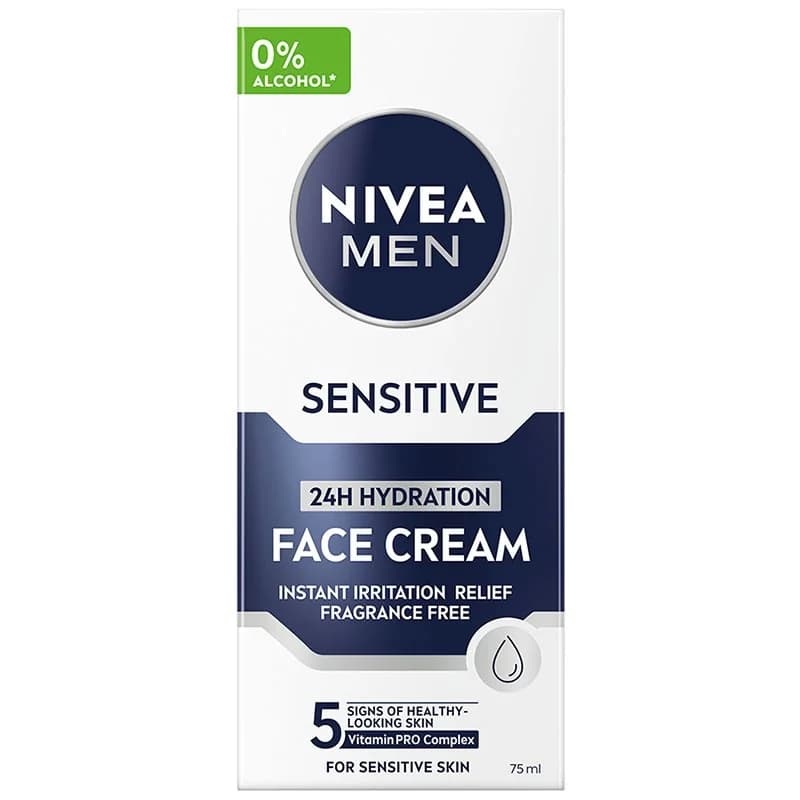 nivea Нивеа Крем за Лице Men Sensitive за Чувствителна Кожа 75 мл, cheap.bg
