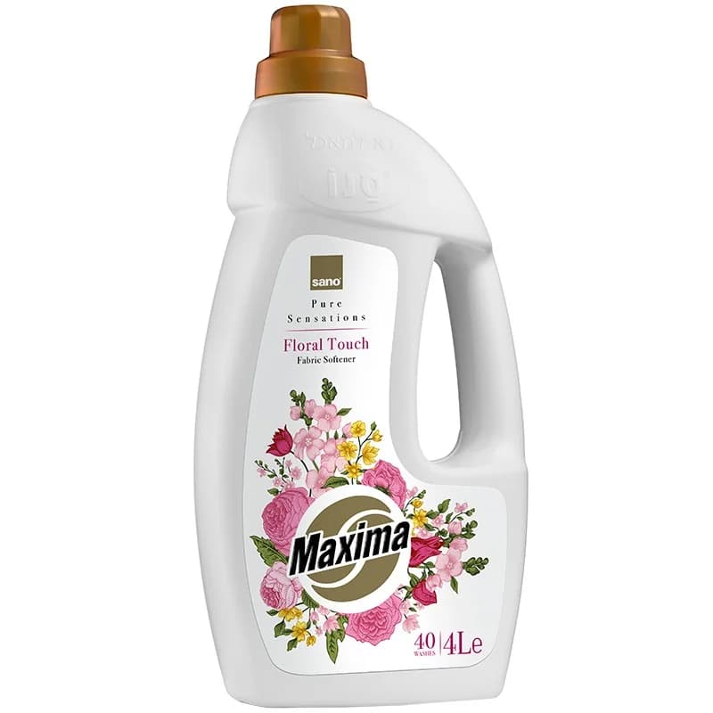 sano maksima Сано Максима Омекотител Sano Maxima Цветно Докосване 4л 40 пране, cheap.bg
