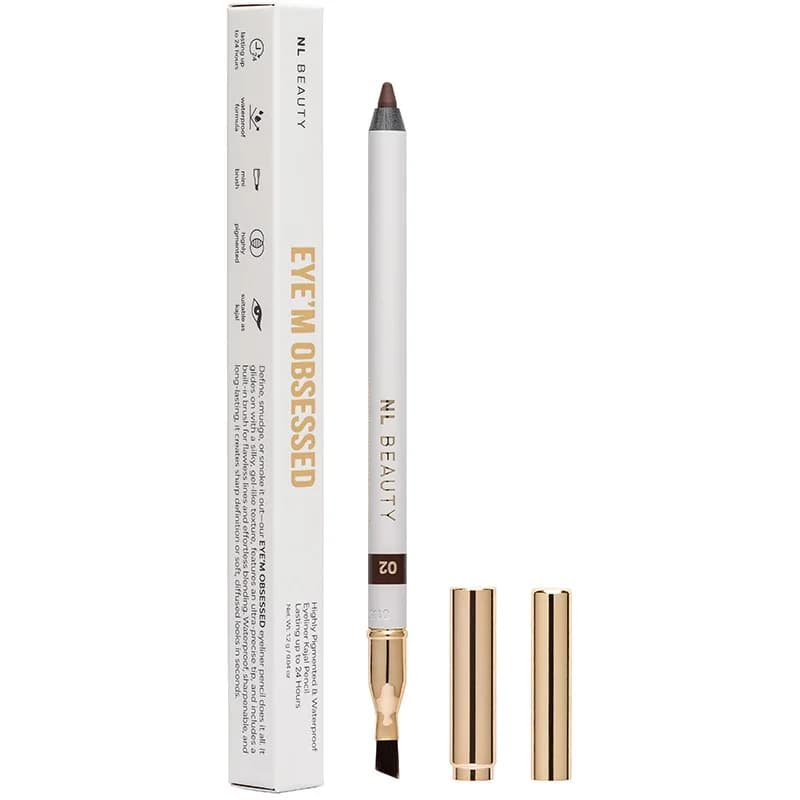 nl beauty NL Beauty Молив за Очи EYE`M OBSESSED 01 Кафяв 1 бр., cheap.bg