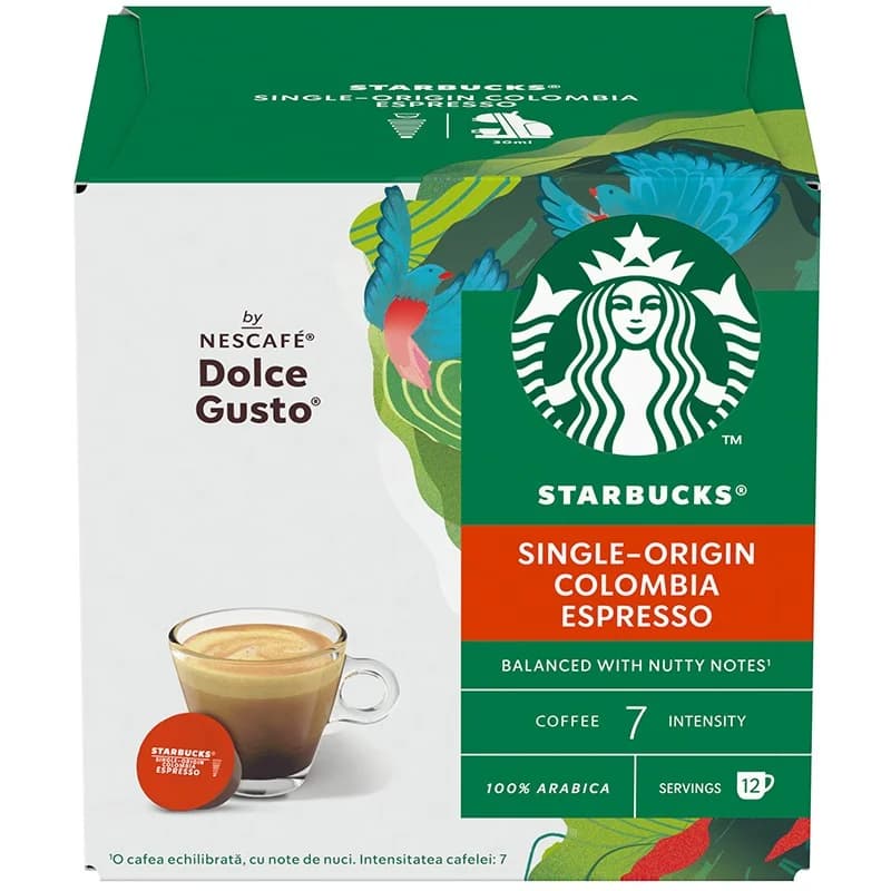 starbaks Старбъкс Кафе Starbucks Single-Origin Colombia Dolce Gusto 12 бр., cheap.bg