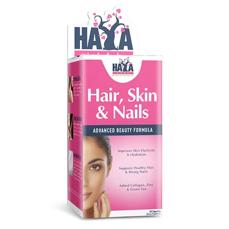 haya labs HAYA LABS Hair, Skin, And Nails - Витамини За Коса, Кожа И Нокти Х 60, 1 бр, cheap.bg