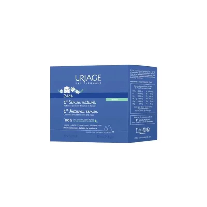 uriage URIAGE Натурал Серум За Почистване На Носле И Очи 15х5мл 1 бр, cheap.bg